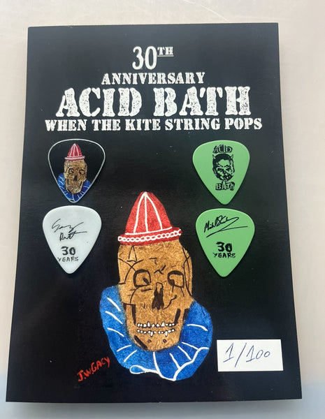 Acid Bath WTKSP 30yr Guitar pick set